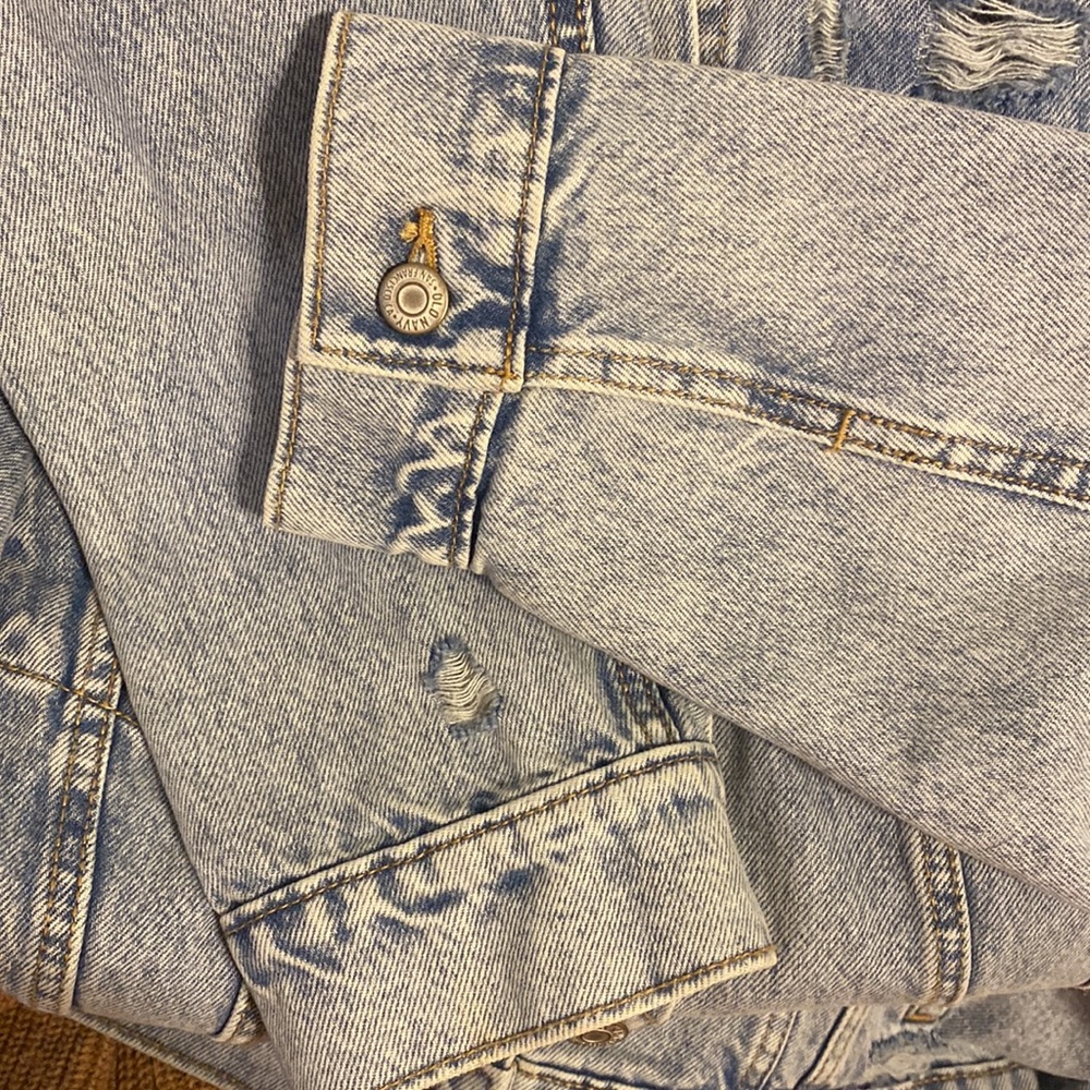 Distressed Denim Jacket - Picture 6 of 6